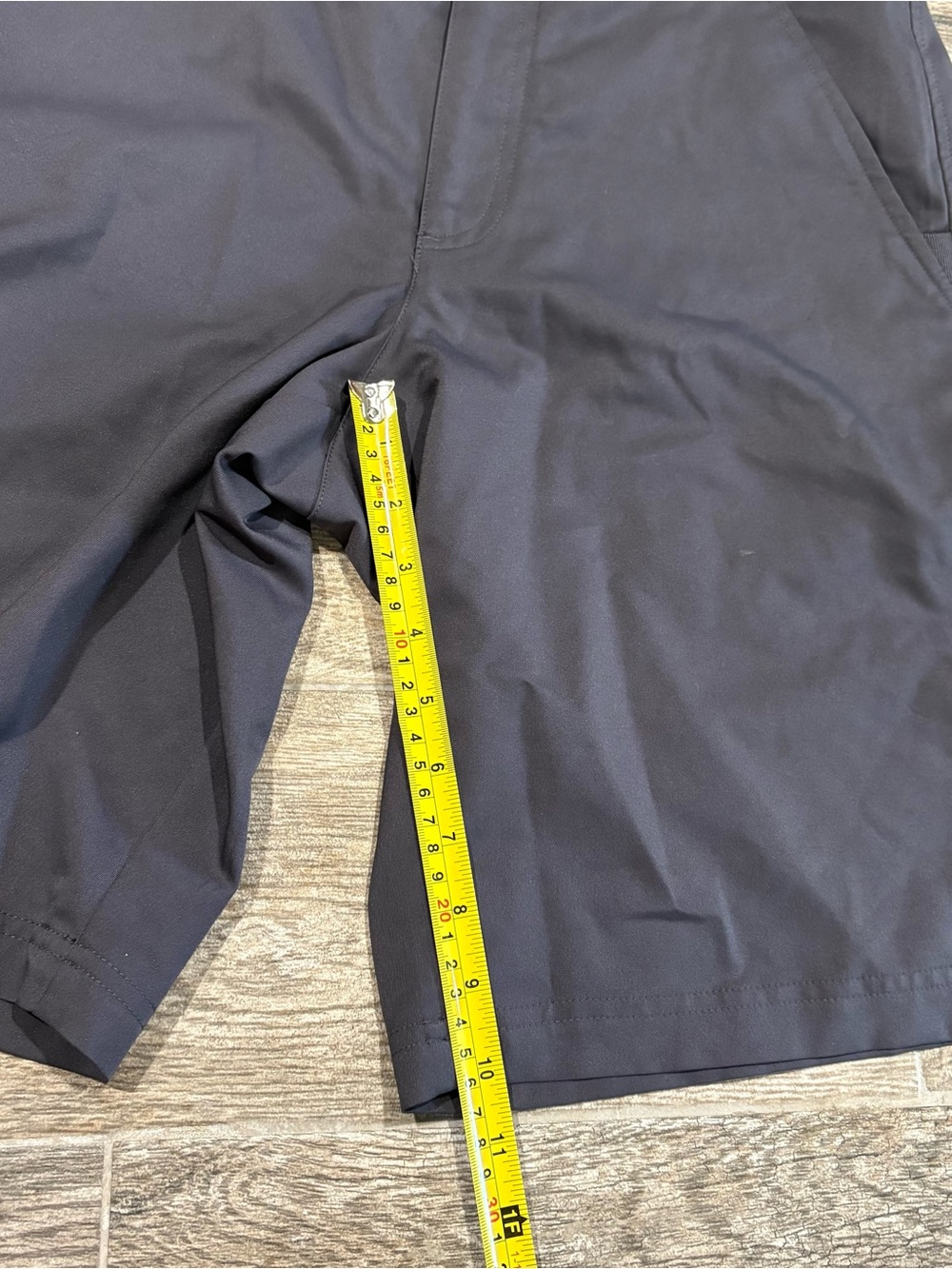 Fila Sport Golf Shorts Men's Sz 32 Blue Gray Flat Front Quick Dry Athletic - Picture 6 of 7